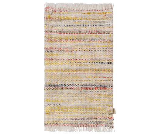 2026 Maileg Large Multi Stripe Miniature Rug - Knot and Spool