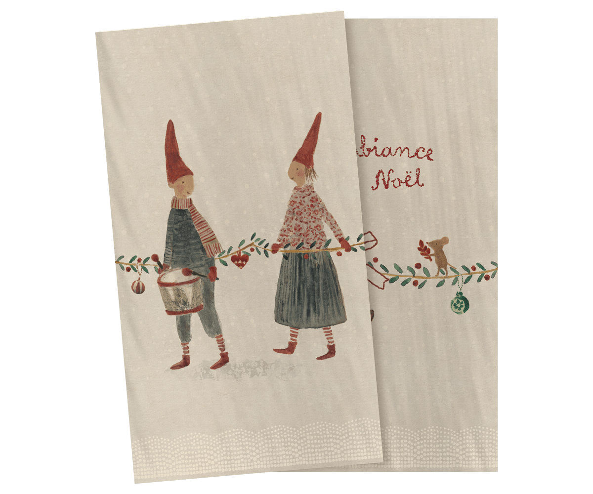 2026 Maileg Large Napkin - Pixy Parade - Knot and Spool
