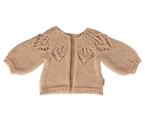 2026 Maileg Light - Rose Knitted Cardigan | Size 3 - Knot and Spool