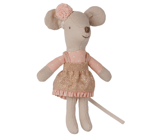 2026 Maileg Little Sister Driver Mouse - Knot and Spool