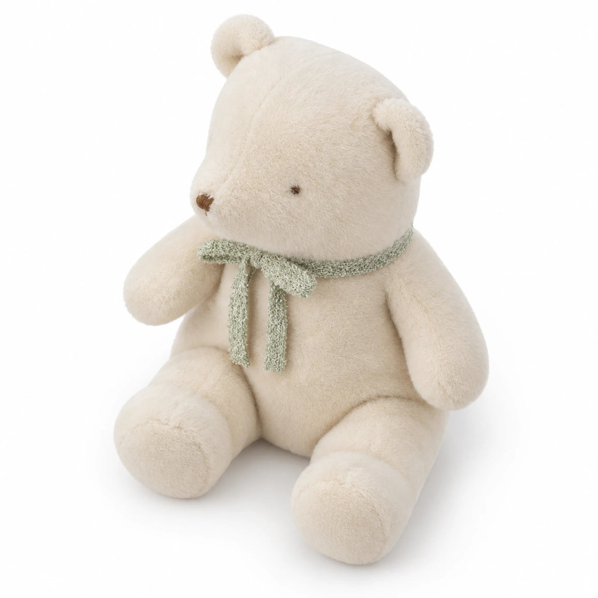 2026 Maileg Medium Off White Plush Teddy Bear - Knot and Spool