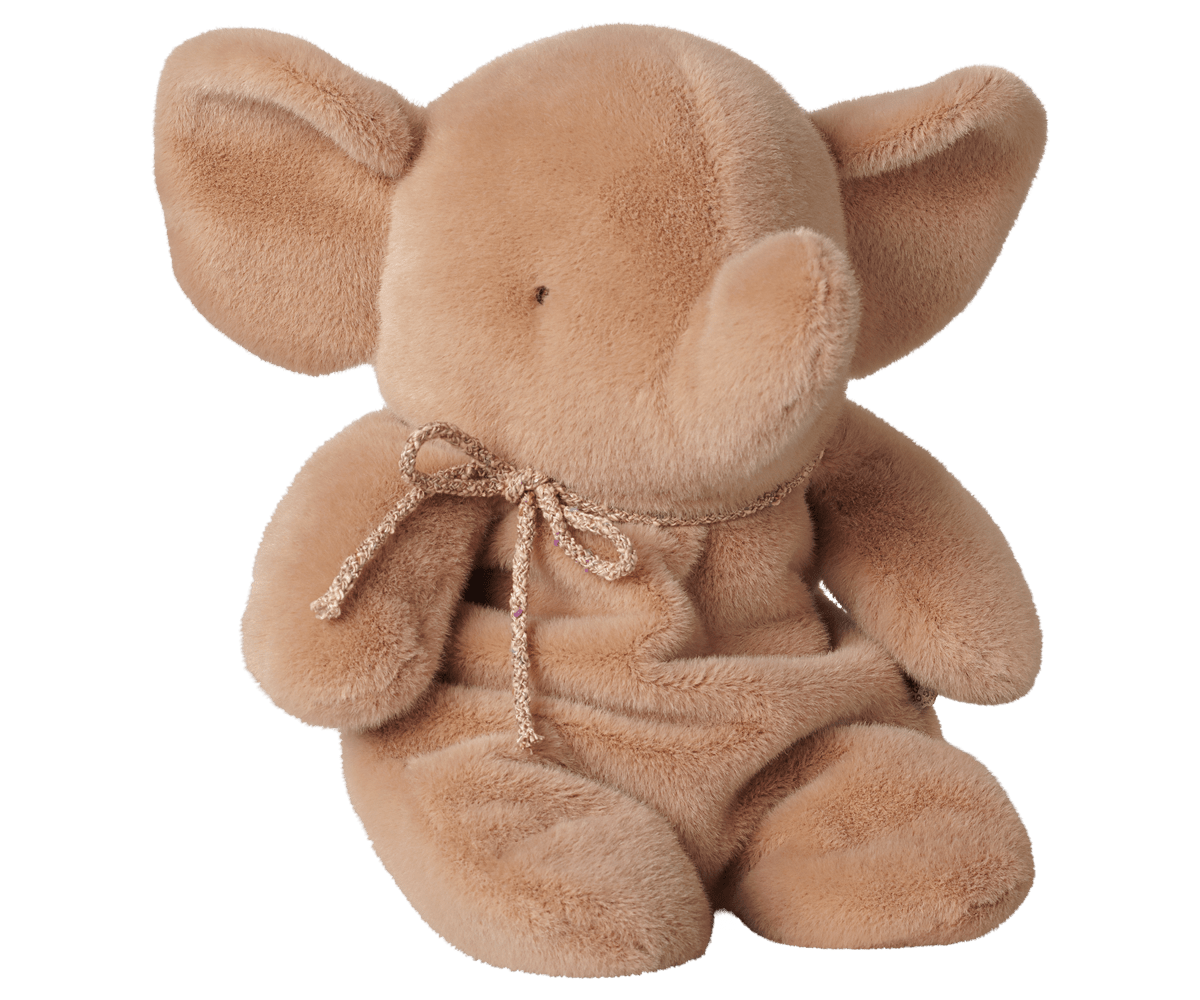 2026 Maileg Medium Vintage Rose Plush Elephant - Knot and Spool