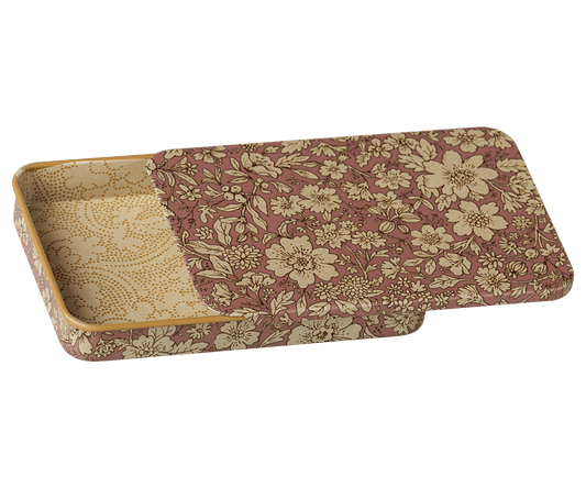 2026 Maileg Metal Box with Sliding Lid - Heather Blossom - Knot and Spool