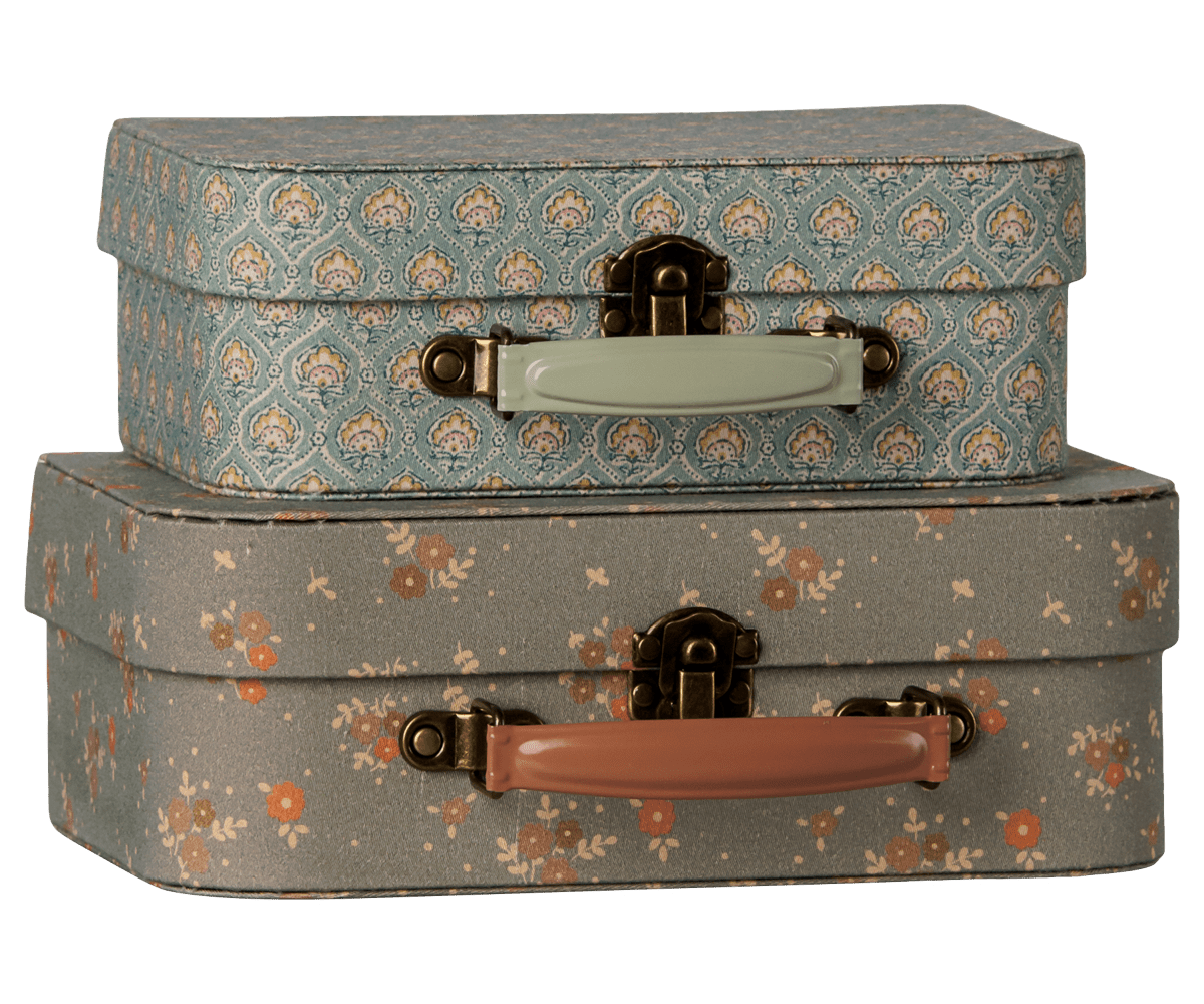 2026 Maileg Michette 2 Piece Suitcase Set - Knot and Spool
