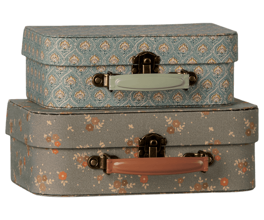 2026 Maileg Michette 2 Piece Suitcase Set - Knot and Spool