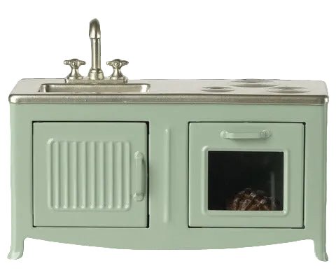 2026 Maileg Mint Mouse Kitchen - Knot and Spool
