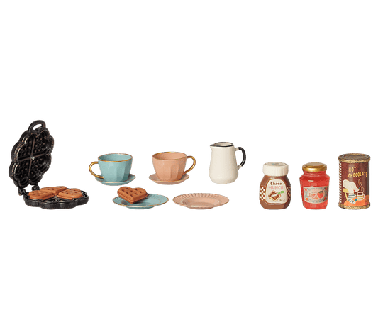 2026 Maileg Mouse Waffle Set - Knot and Spool