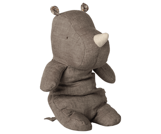 2026 Maileg Safari Friends Medium Grey Blend Rhino - Knot and Spool