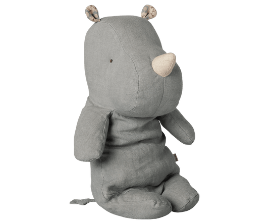 2026 Maileg Safari Friends Medium Vintage Blue Rhino - Knot and Spool