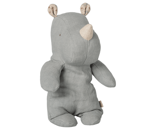 2026 Maileg Safari Friends Small Vintage Blue Rhino - Knot and Spool