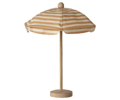 2026 Maileg Soft Coral Mouse Beach Umbrella - Knot and Spool