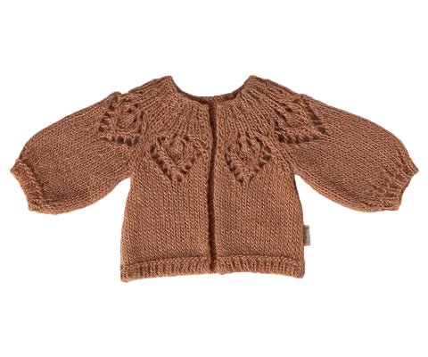 2026 Maileg Vintage - Rose Knitted Cardigan | Size 3 - Knot and Spool