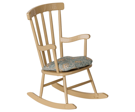 2026 Maileg Wheat Mouse Rocking Chair - Knot and Spool