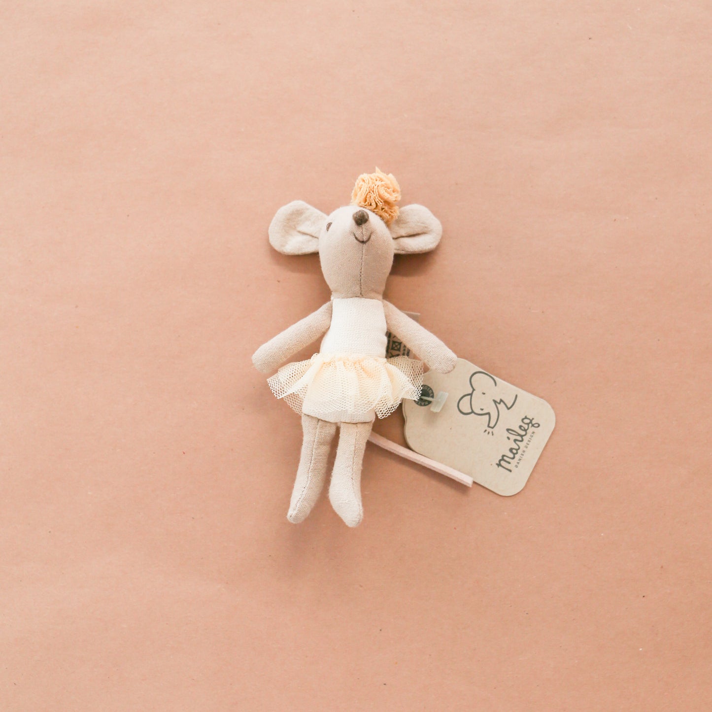 2026 Maileg Off-White Little Sister Ballerina Mouse