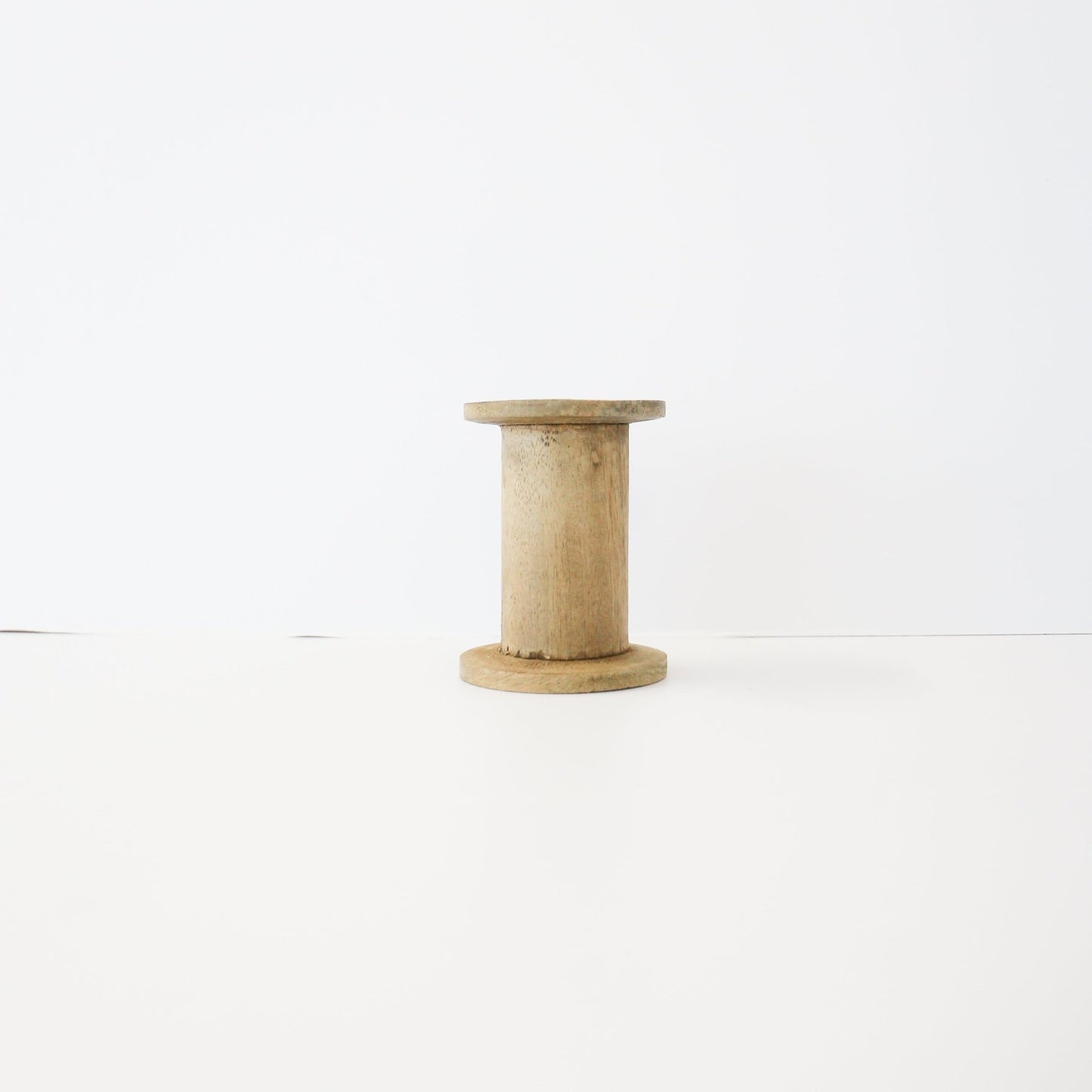 3" x 3.5" WOOD SPOOL - Knot and Spool