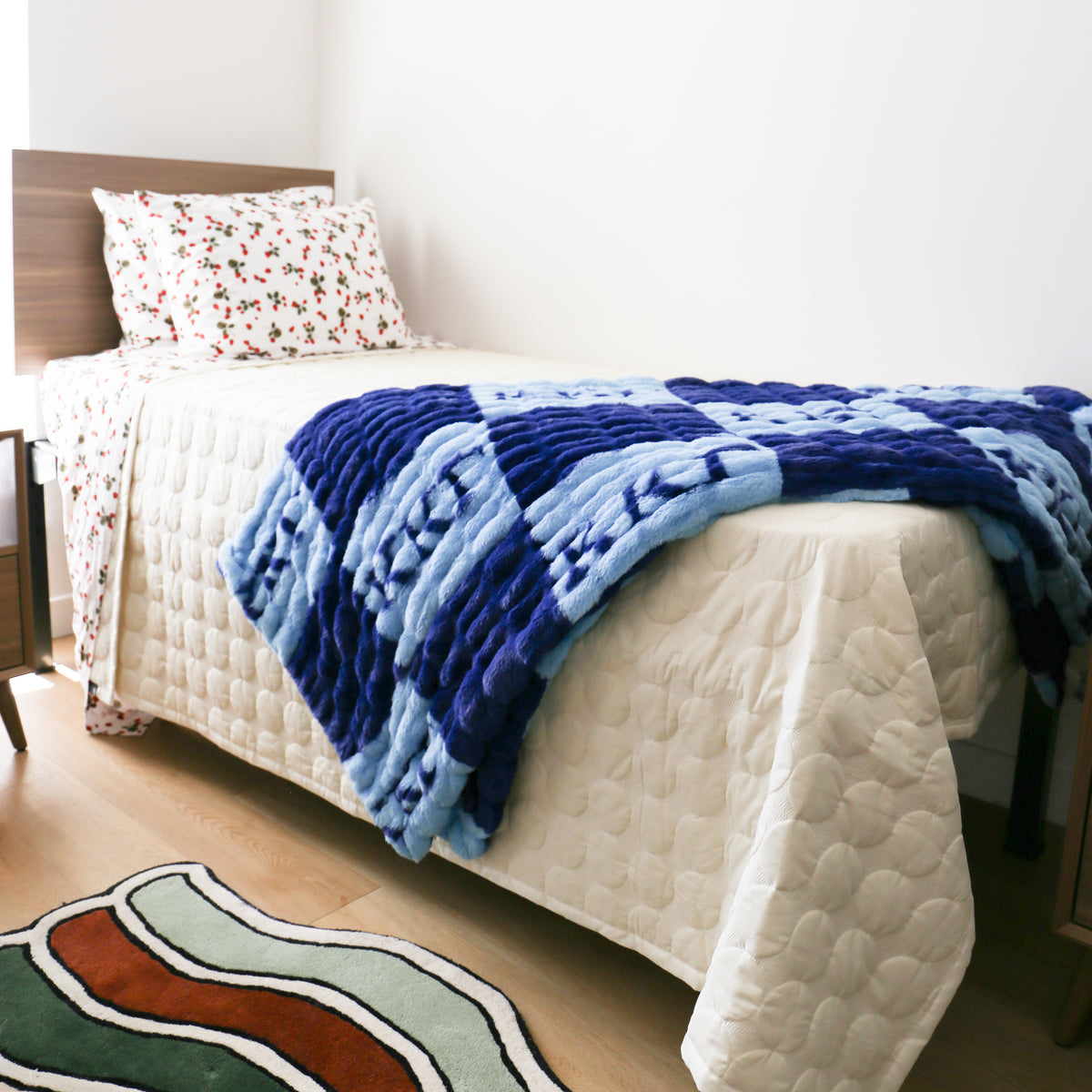 Kappa Kappa  Gamma 50" x 60" Luxury Double-Sided Faux Fur Throw Blanket