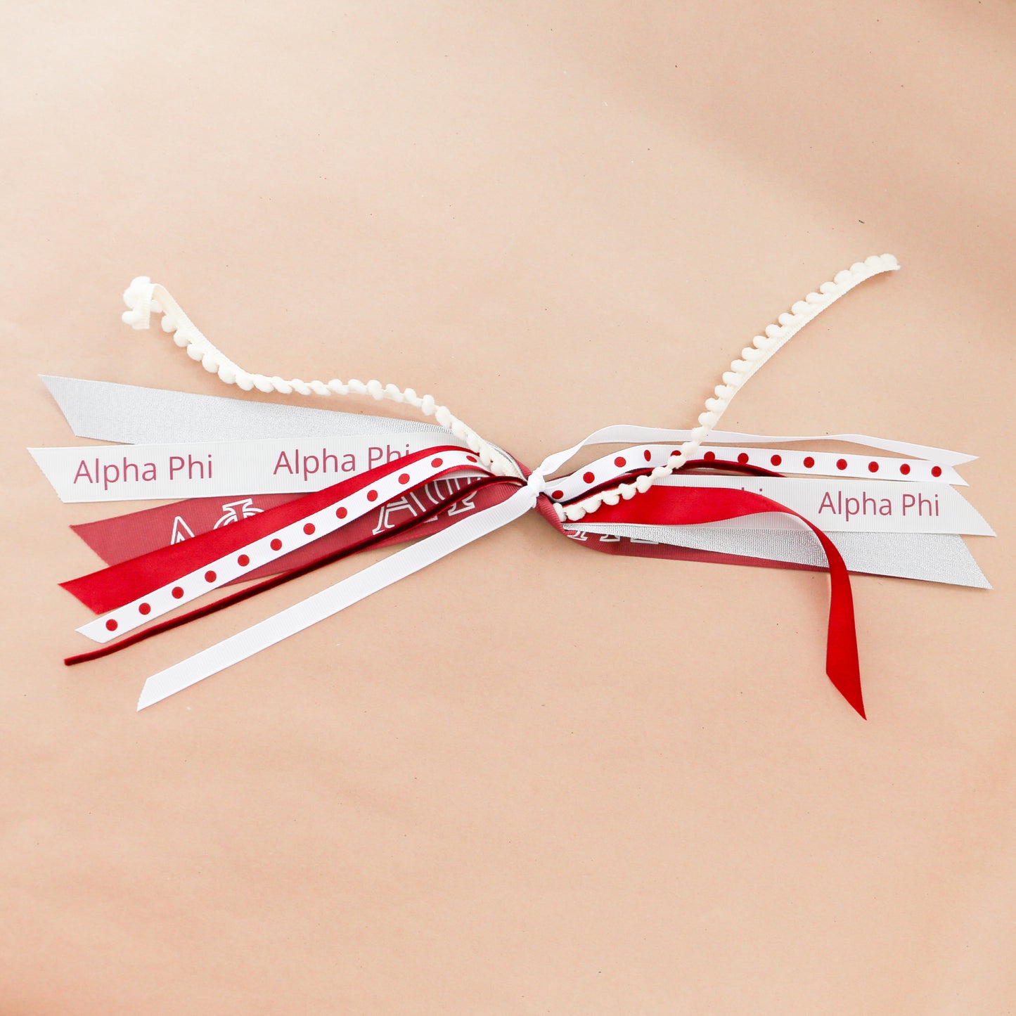 Alpha Phi Ribbon Tassel