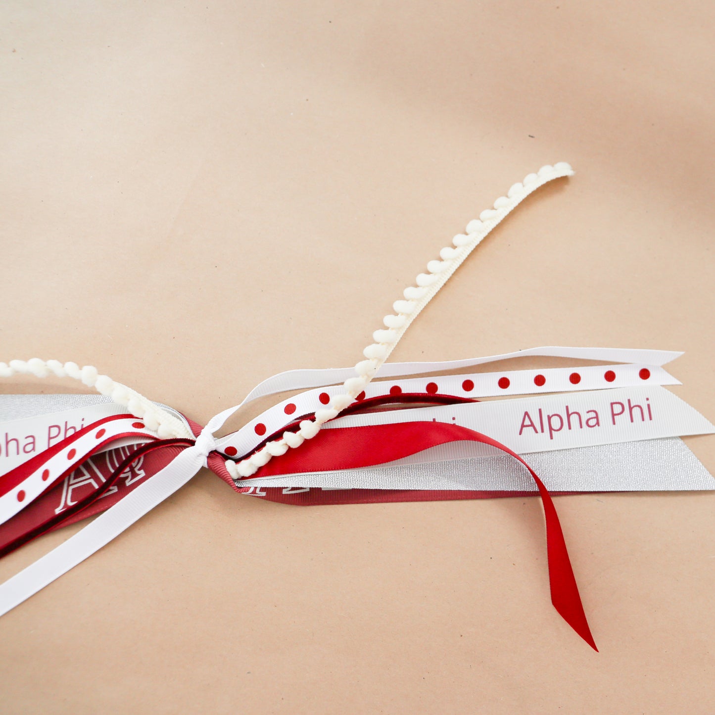 Alpha Phi Ribbon Tassel