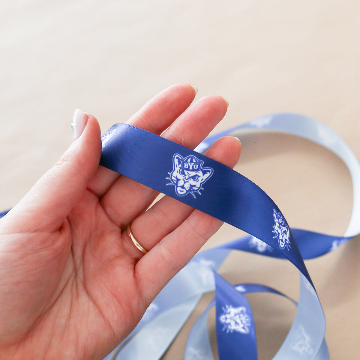 BYU Collegiate Ribbon | 7/8" | By the Yard