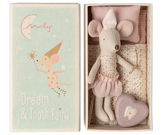 2025 Maileg Little Sister Tooth Fairy Mouse  in Matchbox