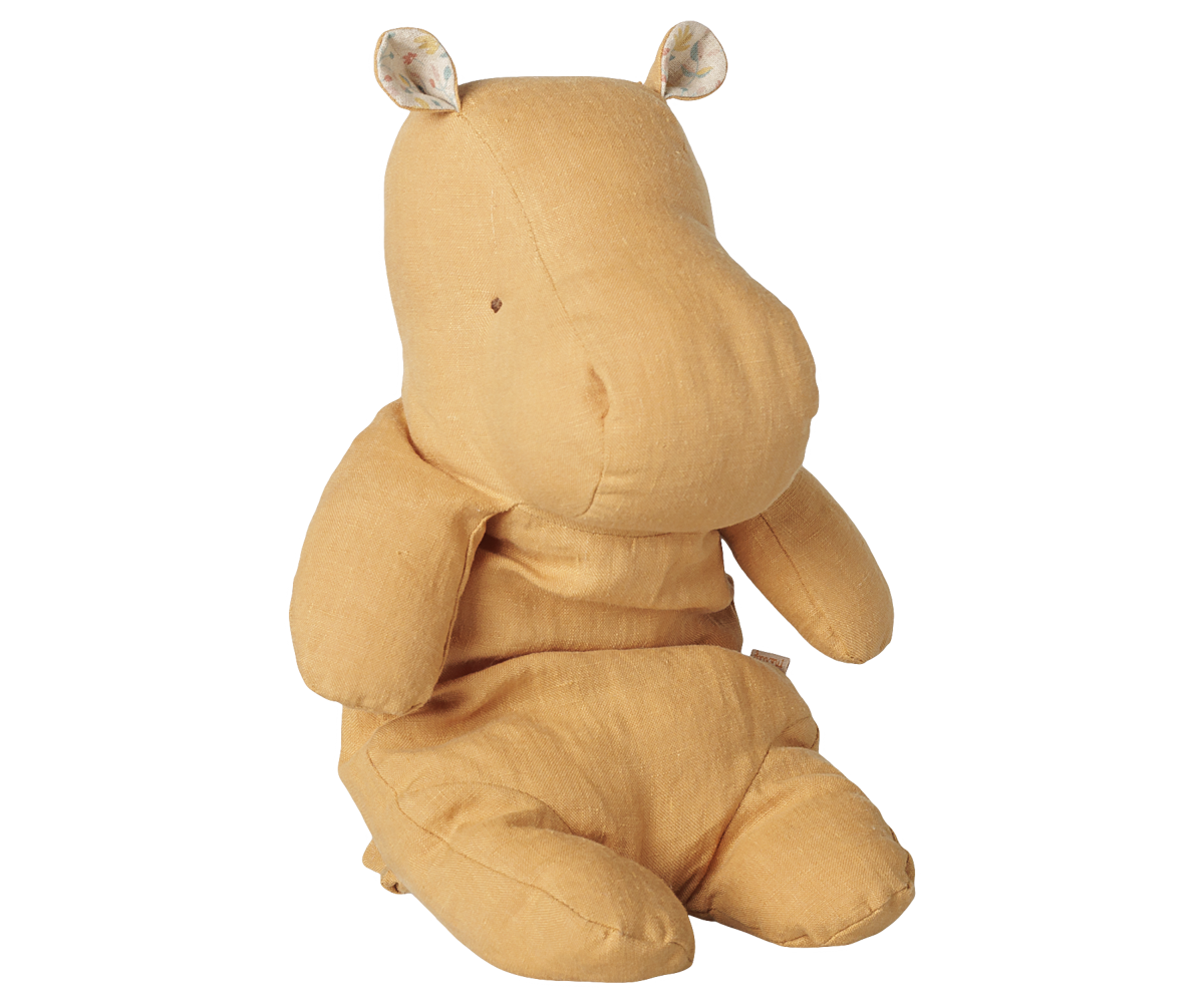 2026  Maileg Safari Friends Medium Vintage Yellow Hippo