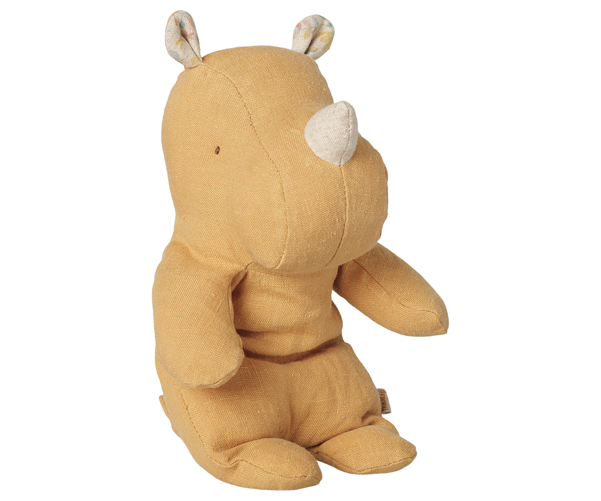 2026  Maileg Safari Friends Small Vintage Yellow Rhino