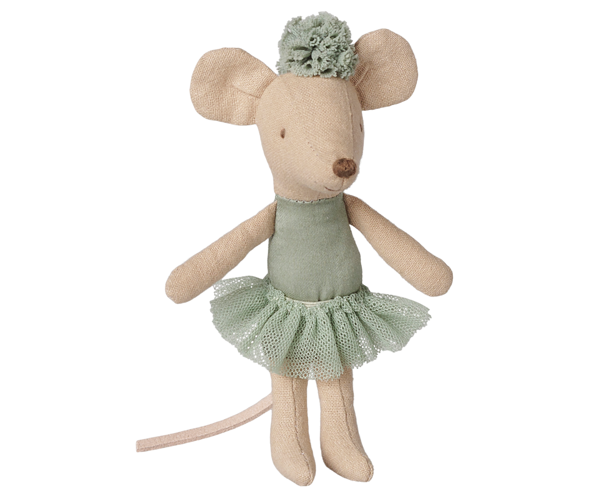 2026  Maileg Vintage Mint Little Sister Ballerina Mouse