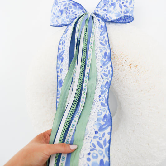 Dutch Blue Blooms RIBBON SET™ (with Bow)