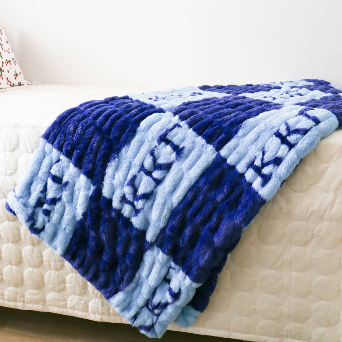 Kappa Kappa  Gamma 50" x 60" Luxury Double-Sided Faux Fur Throw Blanket