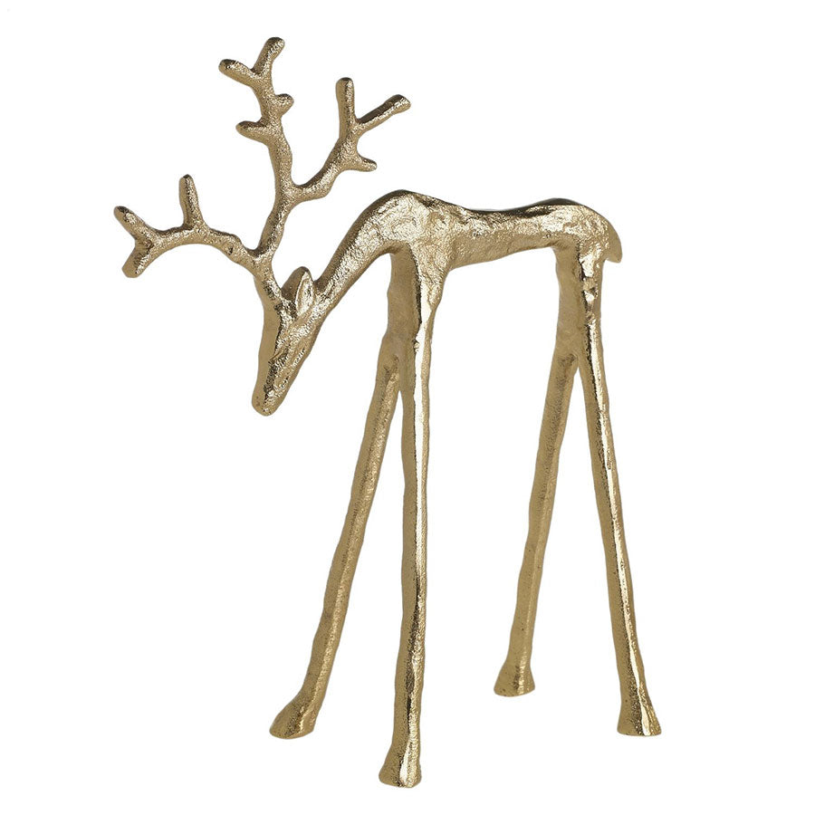 Small Gold Reindeer
