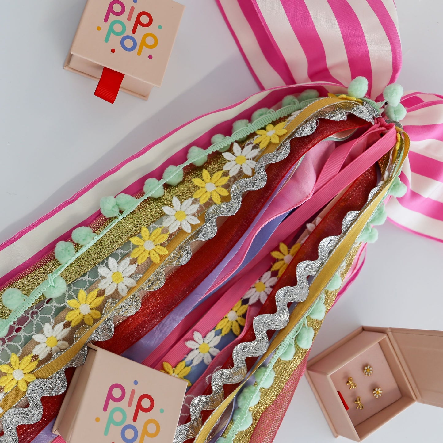 x Pip Pop Post RIBBON SET™ (with Bow)