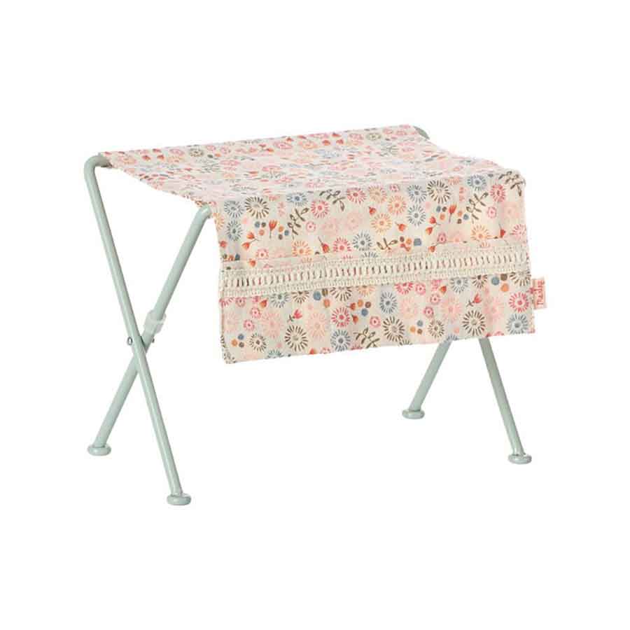 2017 Maileg Cream Floral Nursery Table Knot and Spool