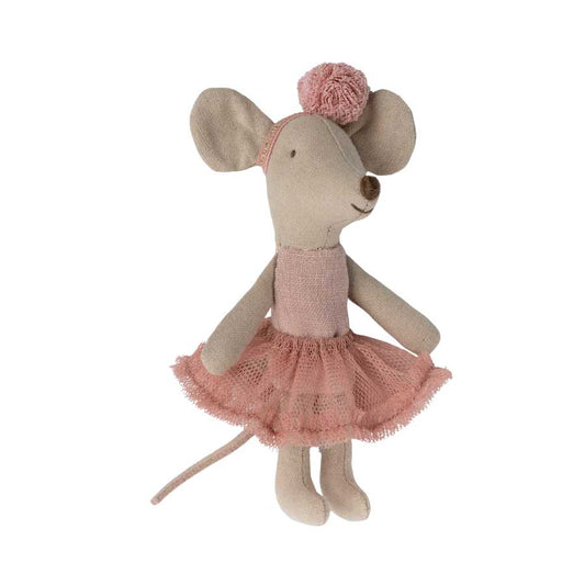 Maileg Little Sister Rose Ballerina Mouse