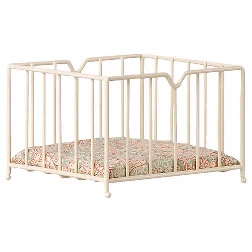 Maileg MY Playpen with Floral Bedding