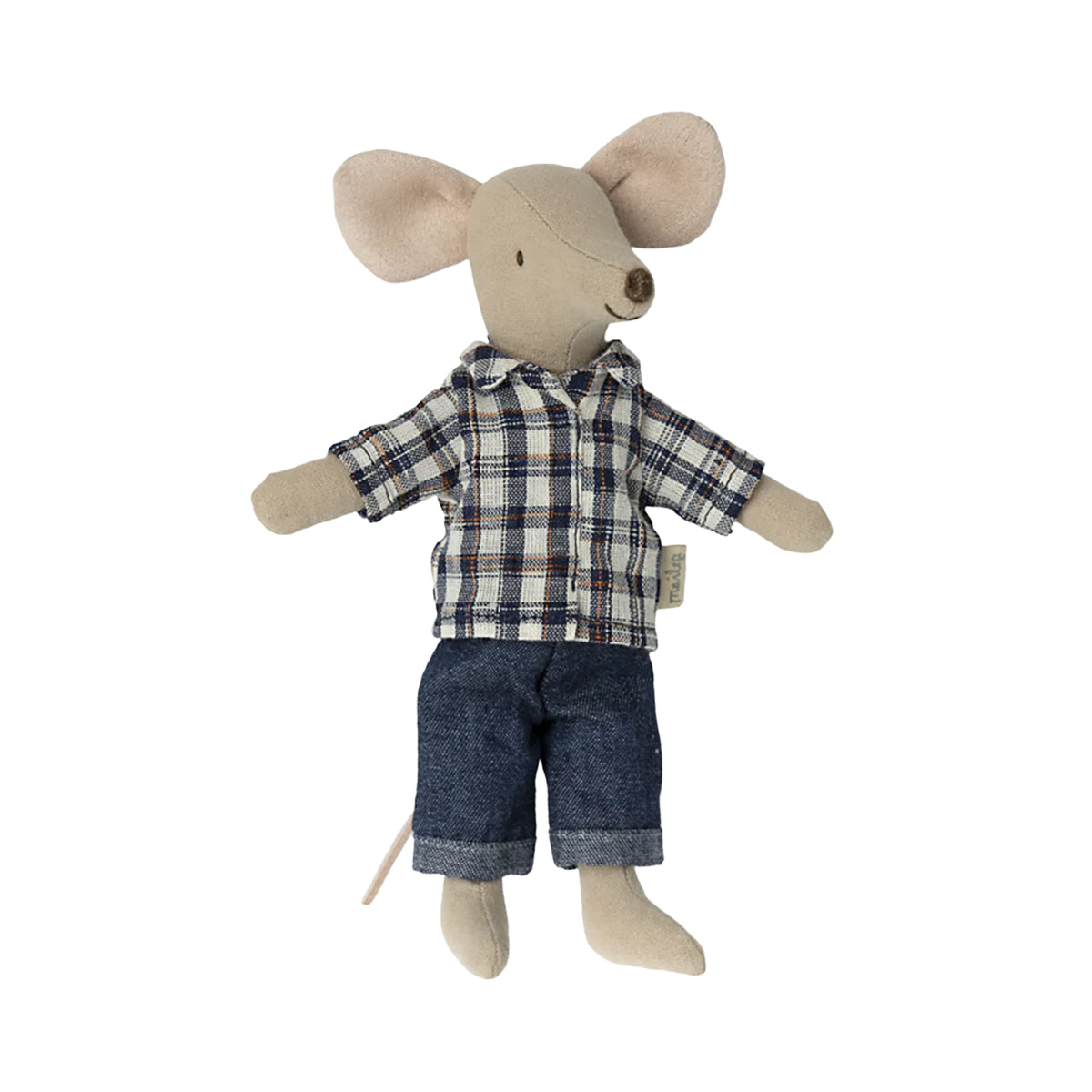 Maileg Dad Mouse wearing Clothes