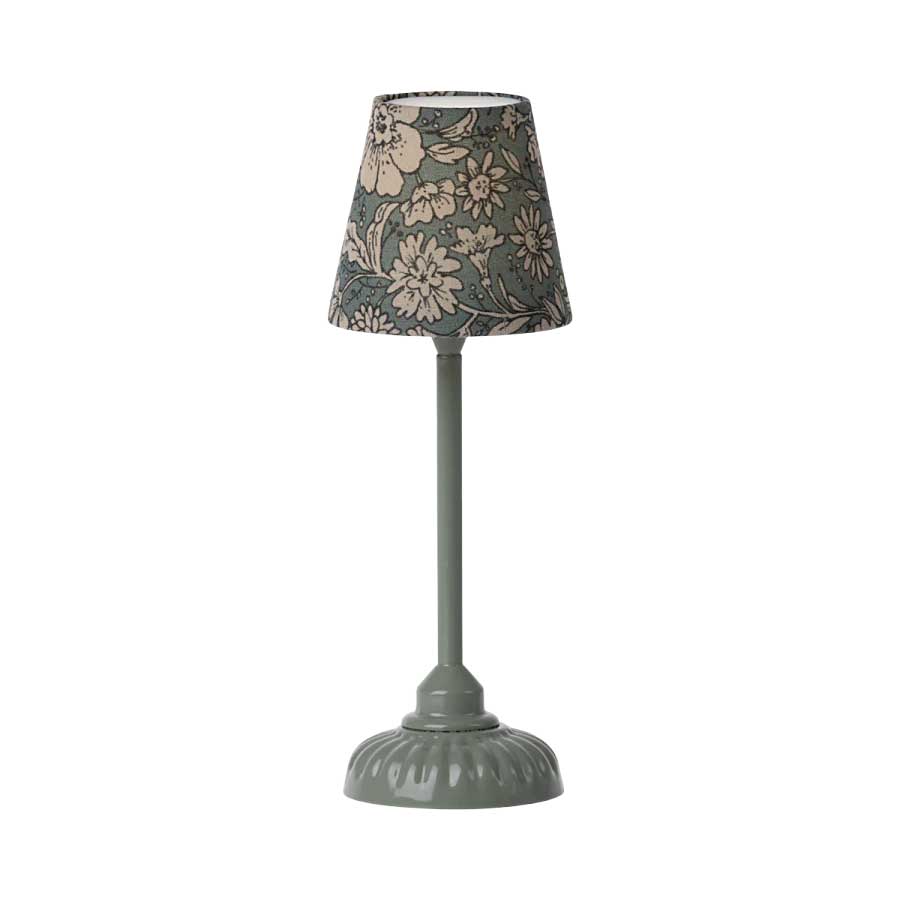 Maileg Mouse Dark Mint Vintage Floor Lamp