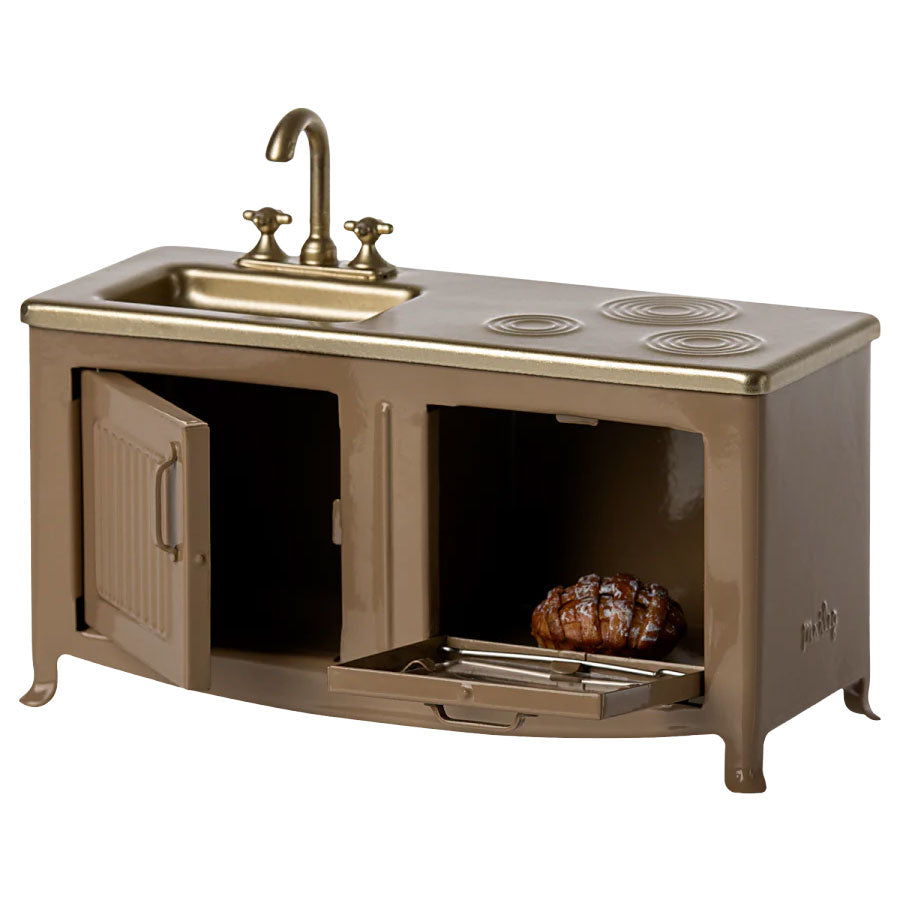 Maileg Mouse Kitchen Stove, Sink and Oven