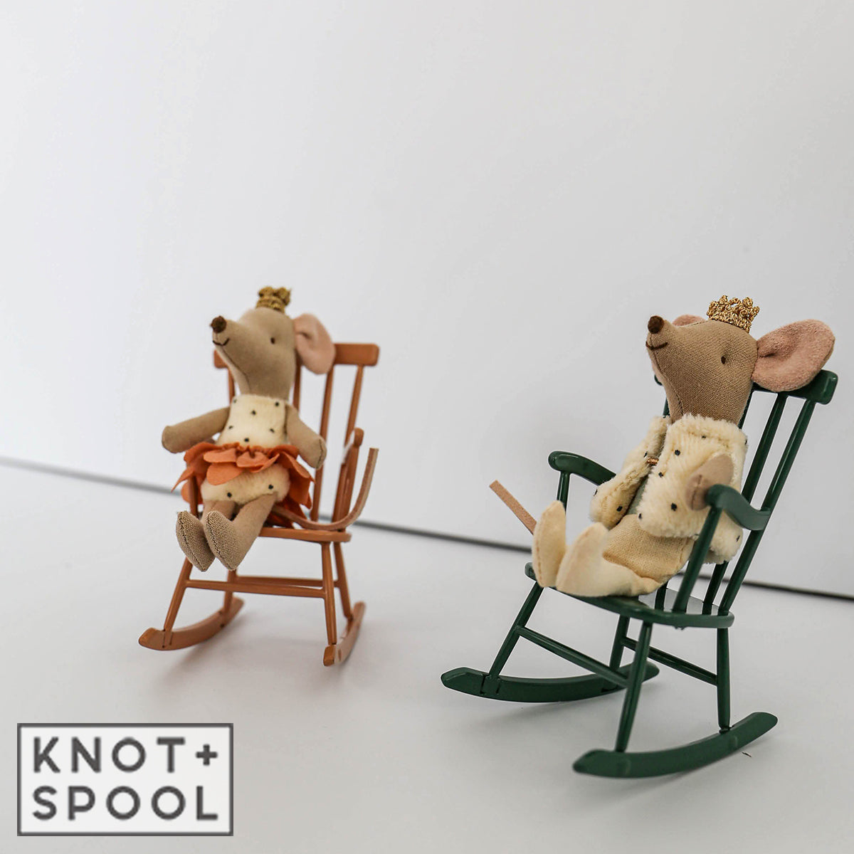 Maileg Mice in Rocking Chairs