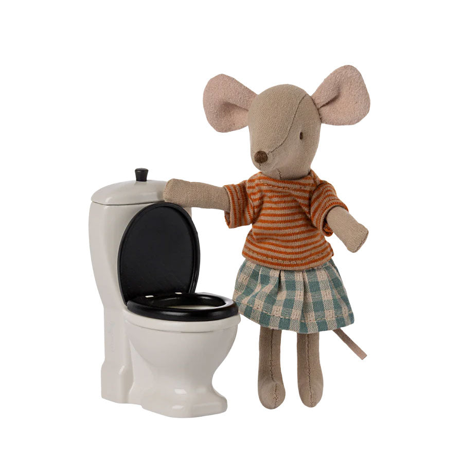 Maileg Mouse Toilet Beautifully Crafted