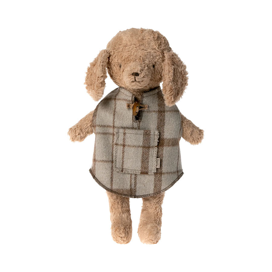Soft and cozy Maileg Poncho design, ideal for adding warmth and style to plush dogs