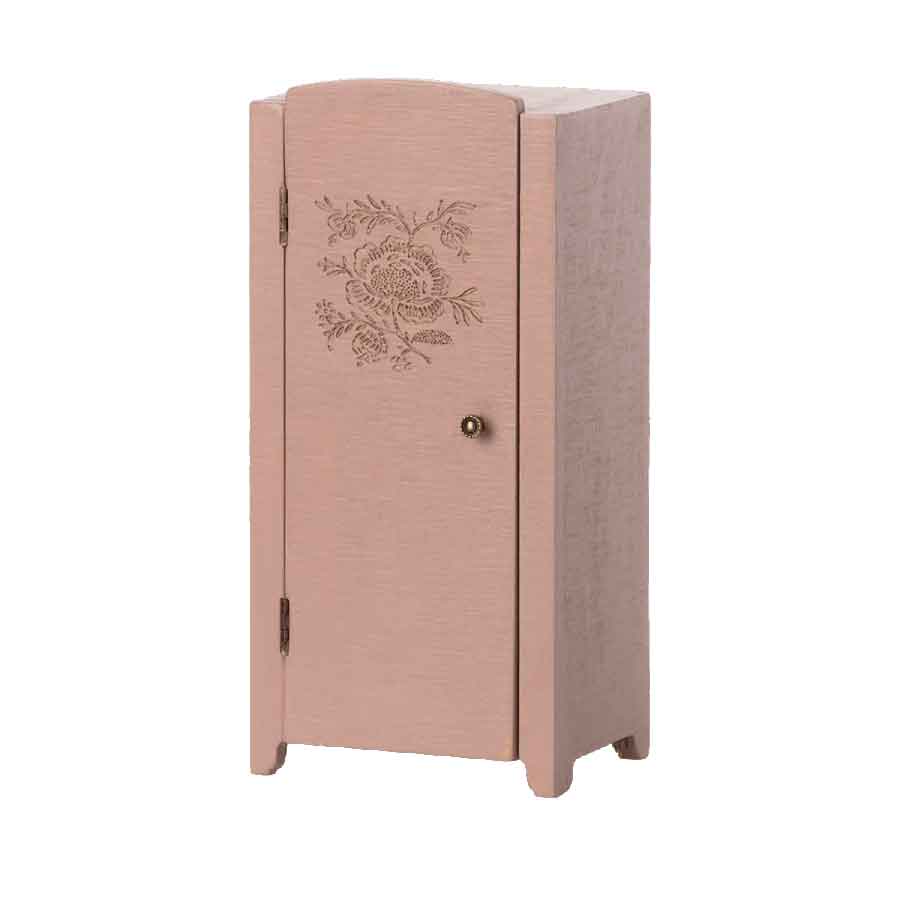Maileg Miniature Light-Rose Closet
