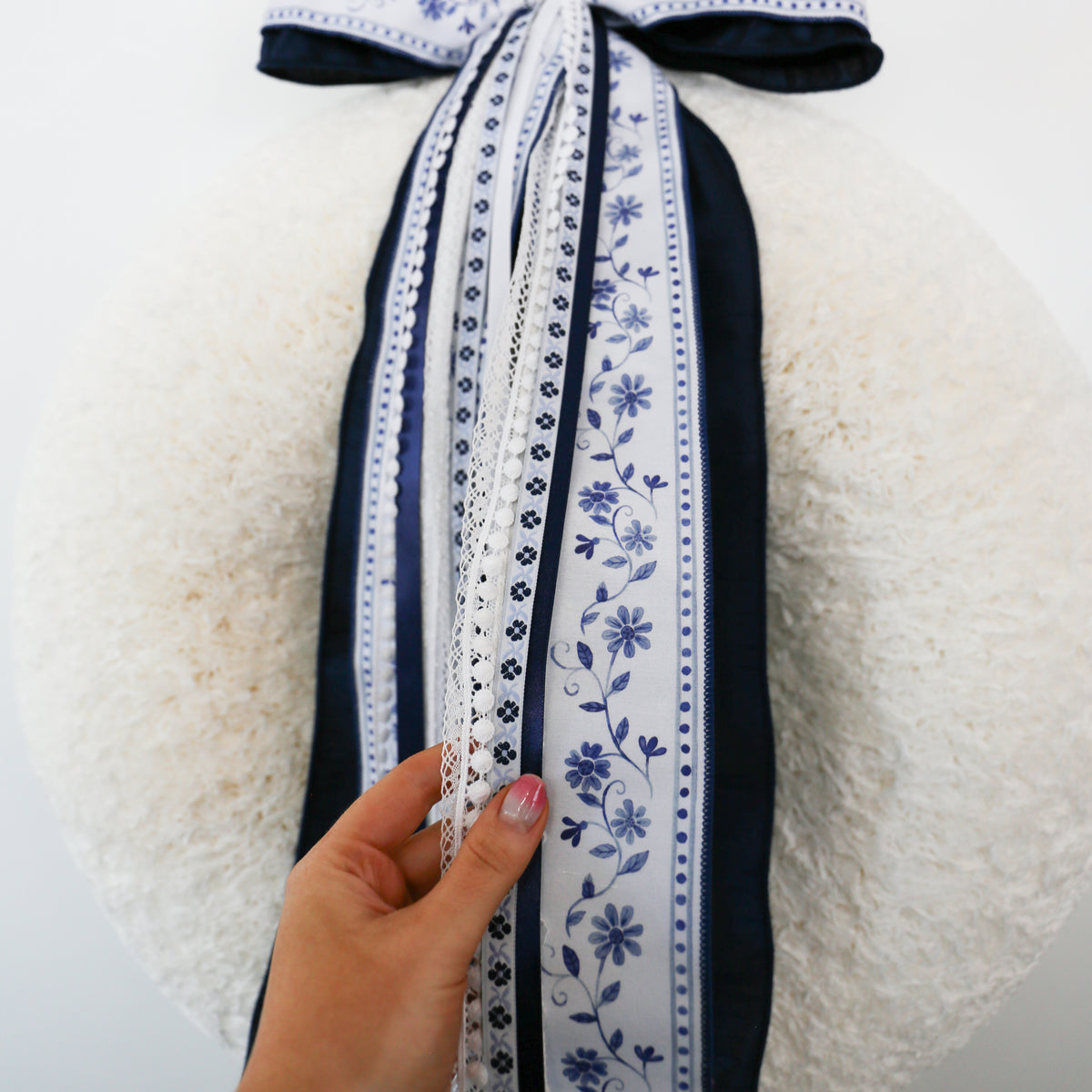Porcelain Blue RIBBON SET™ (with Layered Bow)