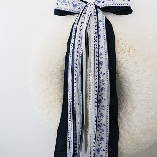 Porcelain Blue RIBBON SET™ (with Layered Bow)