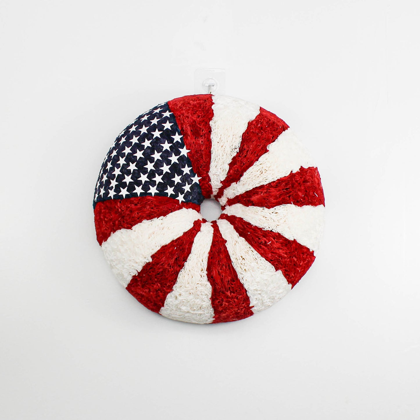 Small Flag Coffee Filter Wreath