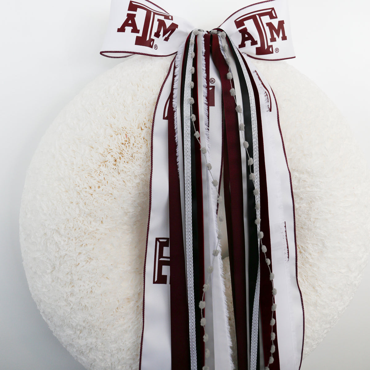Texas A&M Collegiate Ribbon Set (with Bow)
