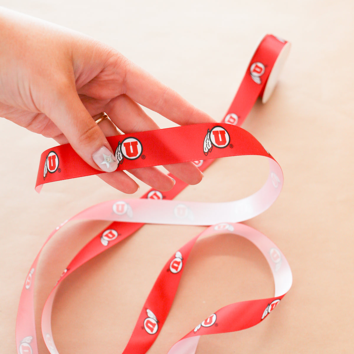 Utah Utes Collegiate Ribbon | 7/8" | By the Yard