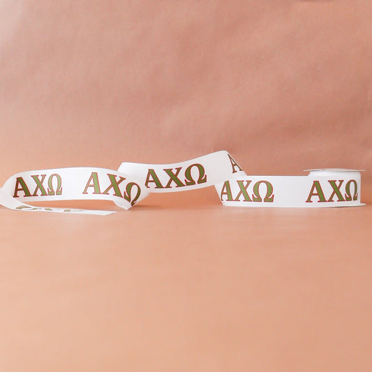 Alpha Chi Omega Ribbon | 1.5" | By the Yard - Knot and Spool