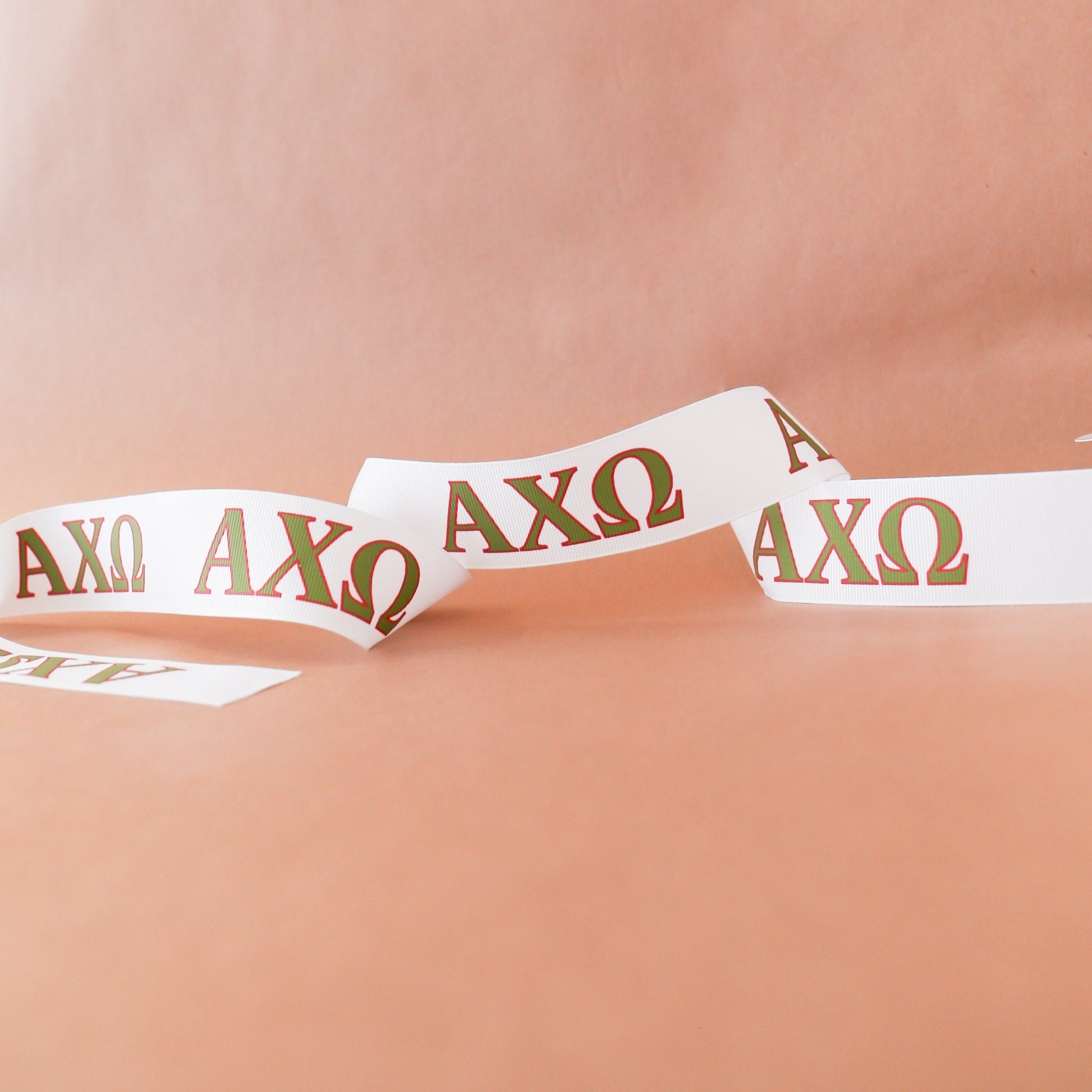 Alpha Chi Omega Ribbon | 1.5" | By the Yard - Knot and Spool