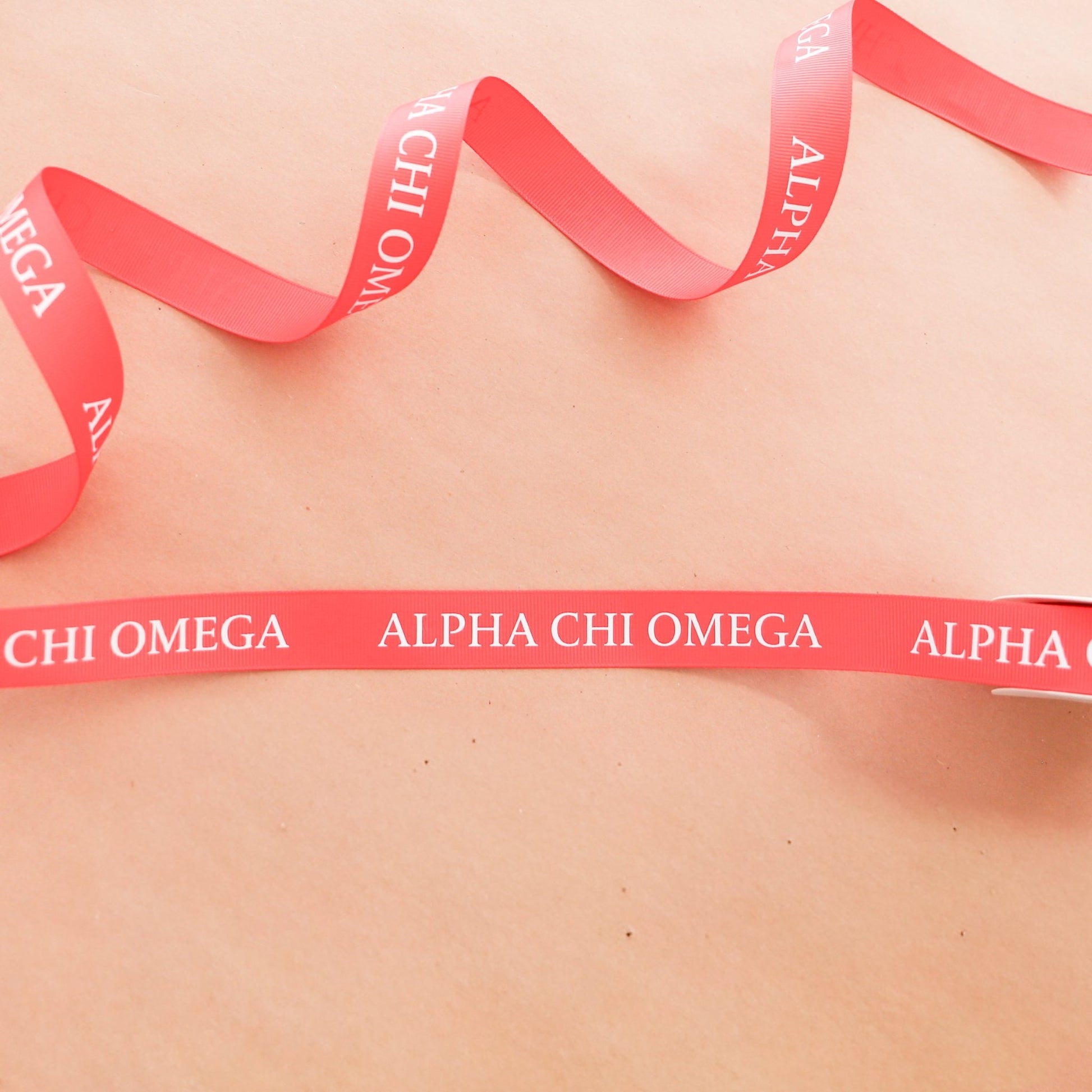 Alpha Chi Omega Ribbon | 7/8" | By the Yard - Knot and Spool