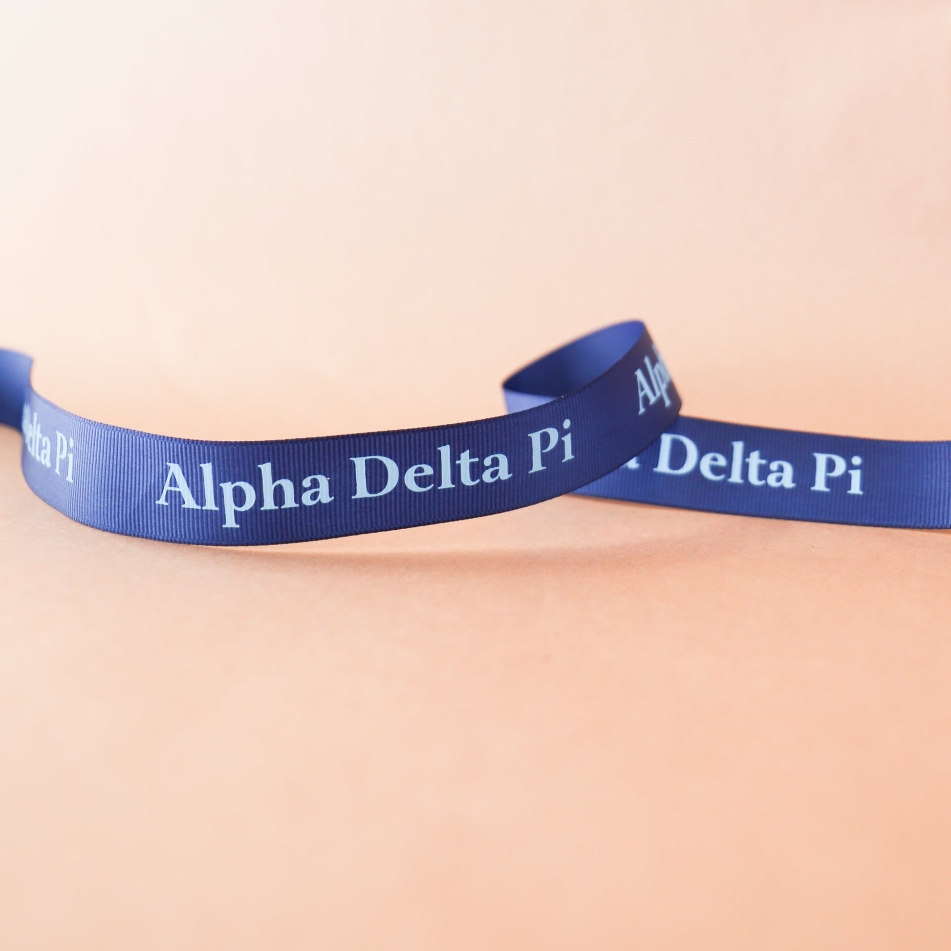 Alpha Delta Pi Ribbon | 7/8" | By the Yard - Knot and Spool